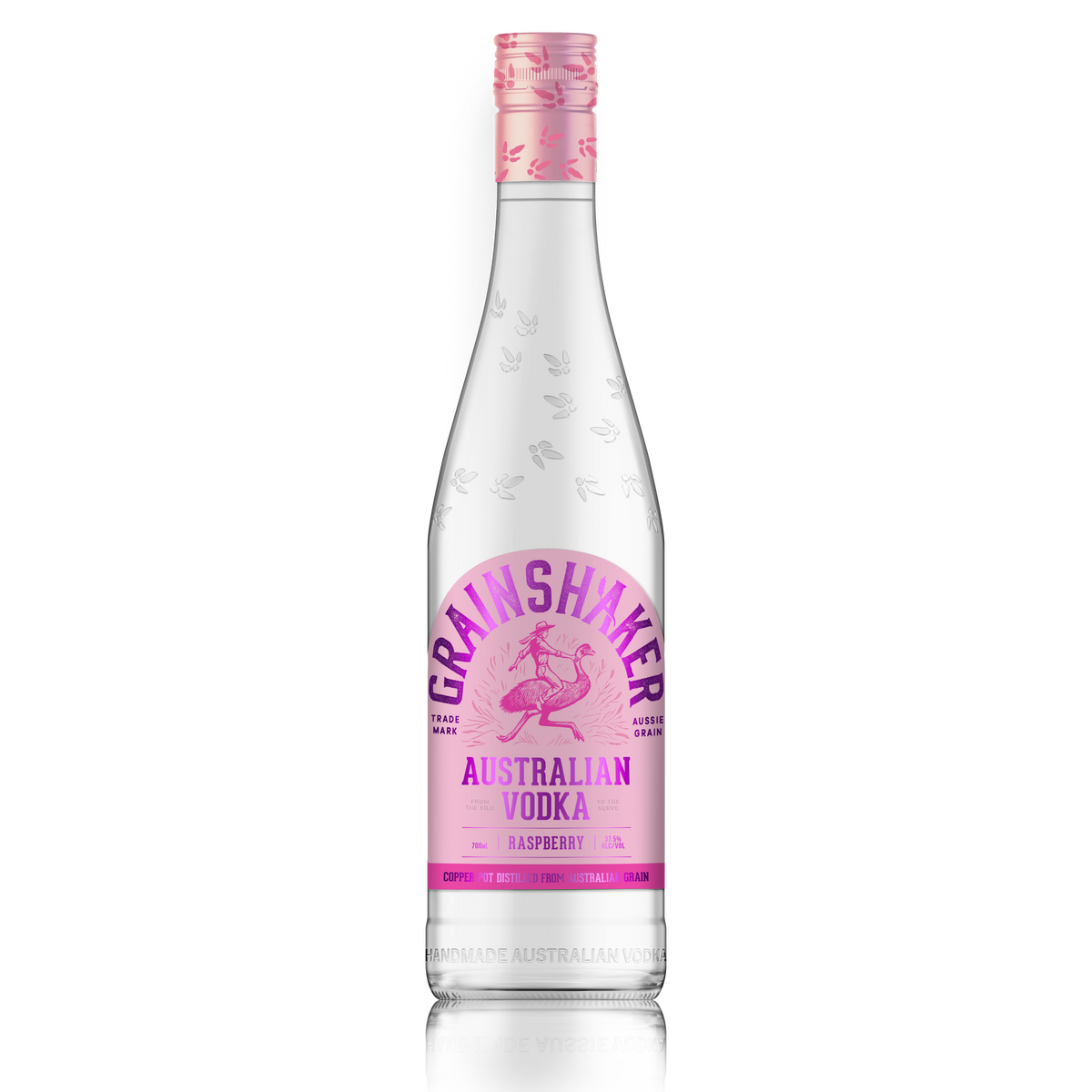 Mini Raspberry Vodka Au Australian Raspberry Vodka 37.5% 700mL | Grainshaker Vodka ...