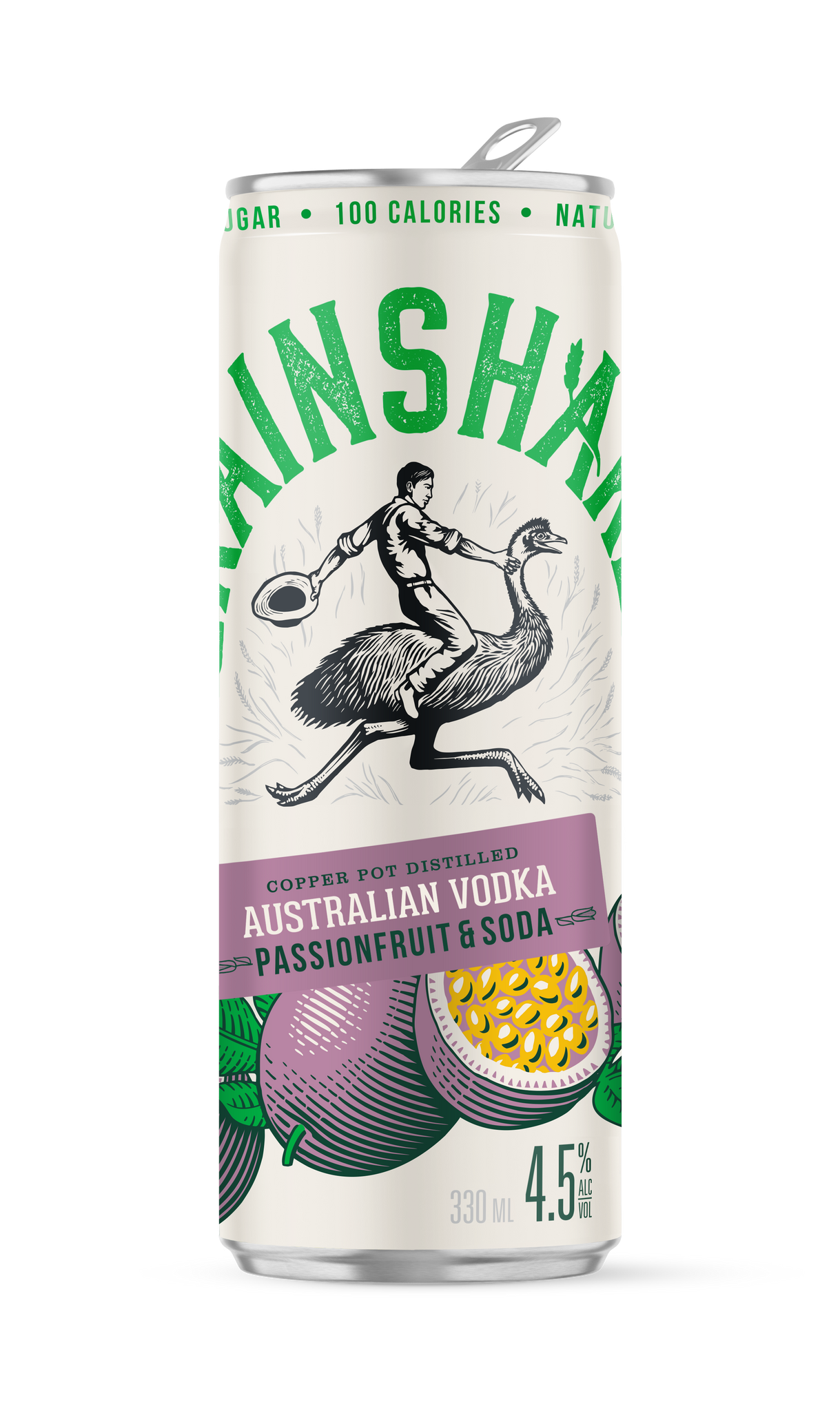 Australian Vodka, Passionfruit & Soda Mixer 4.8 330mL Cans